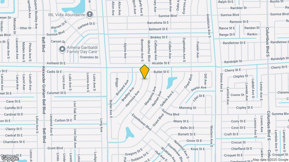 313 Hermosa Ave Map and Location Details