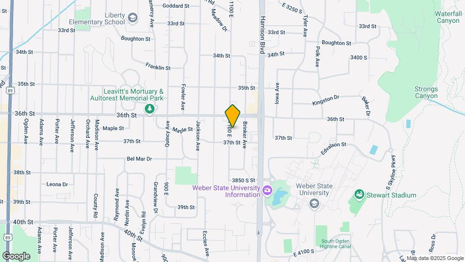 3642 Van Buren Ave Mapa y Detalles de la Ubicación
