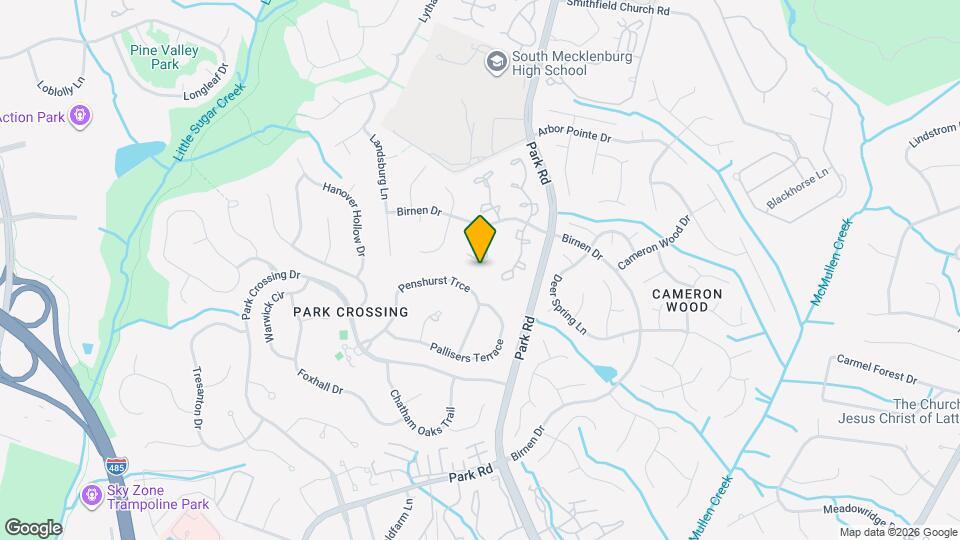 9453 Kings Falls Dr Mapa y Detalles de la Ubicación