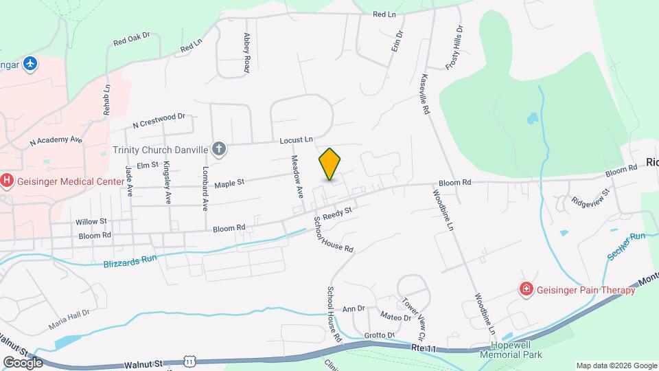 160 Cortland Dr Map and Location Details