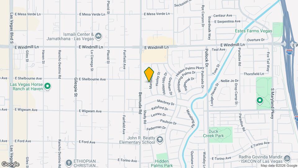 449 Rutherford Cir Map and Location Details