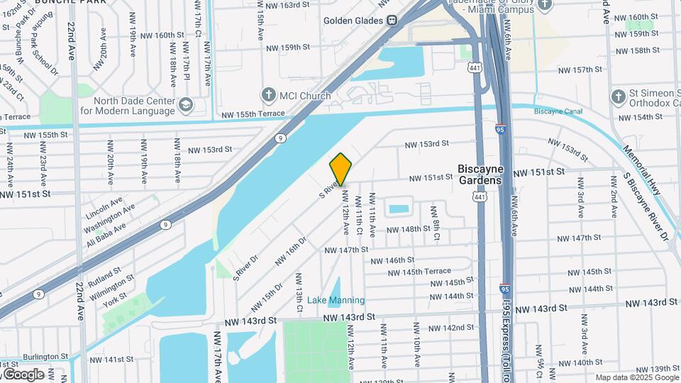 15020 NW 12th Ave Map and Location Details