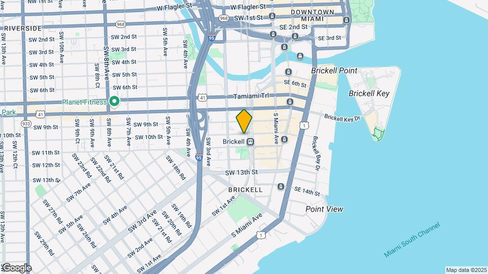 Brickell Station Lofts Mapa y Detalles de la Ubicación