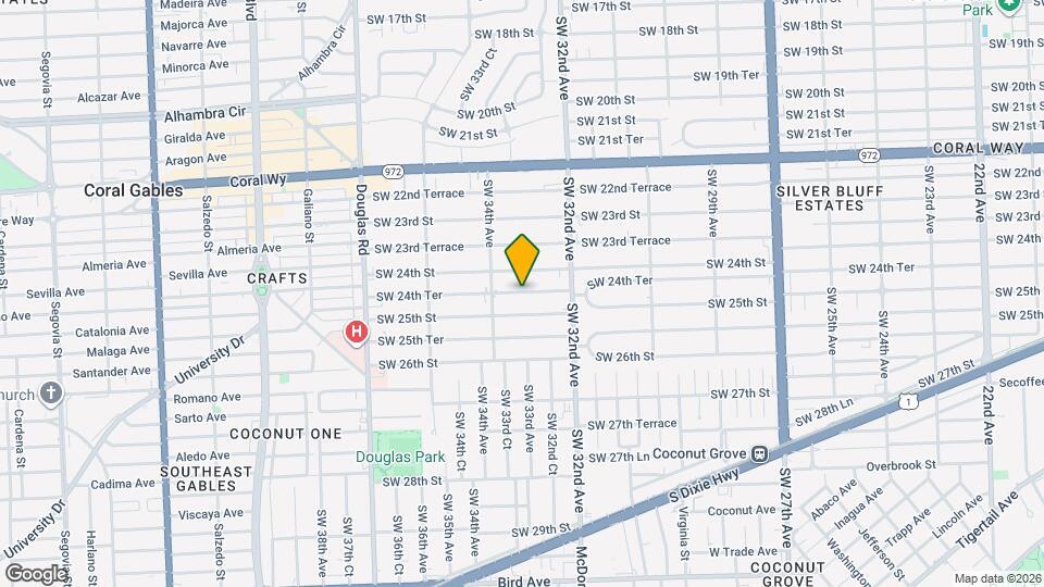 3312 SW 24th Ter Map and Location Details