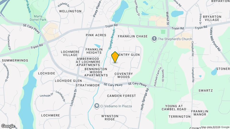 701 Cricketfield Ln Mapa y Detalles de la Ubicación