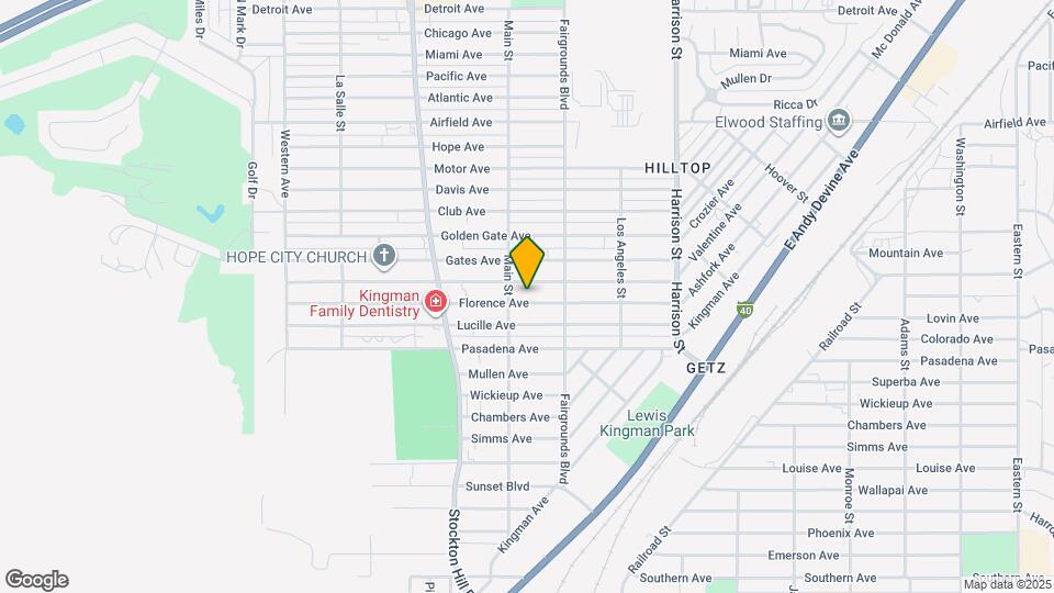 2015 Florence Ave Map and Location Details