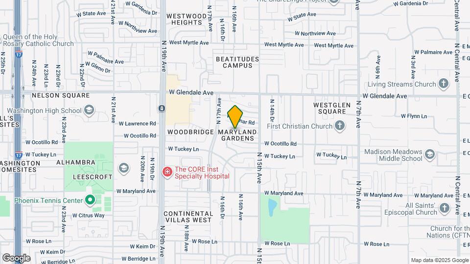 1609 W Lawrence Rd Map and Location Details