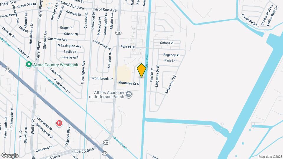 945 E Monterey Ct, Unit D Map and Location Details
