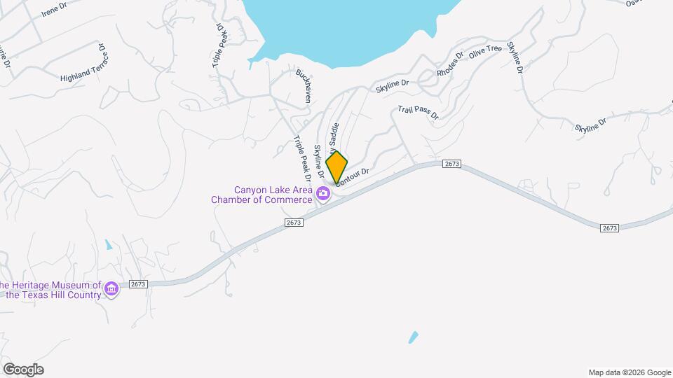 827 Contour Dr Map and Location Details