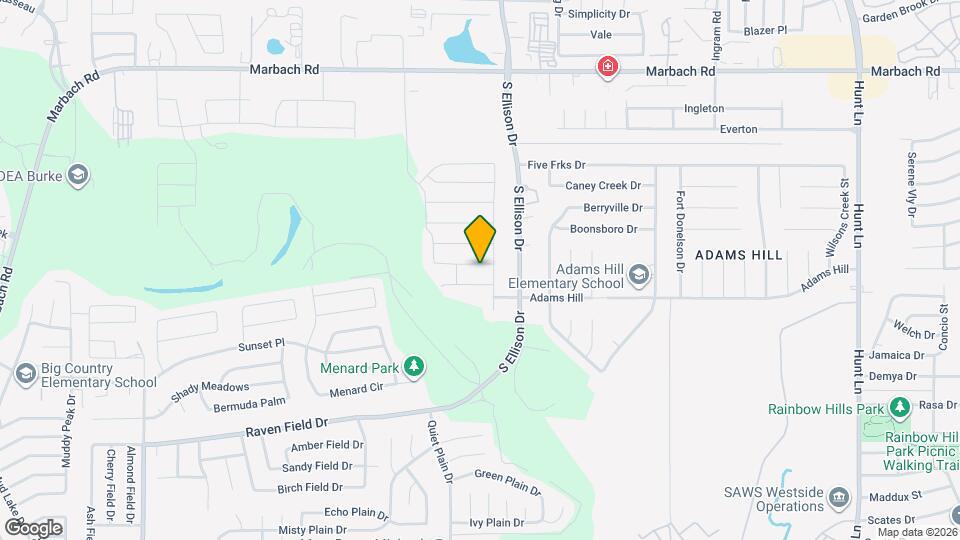 9714 Marbach Hl Map and Location Details