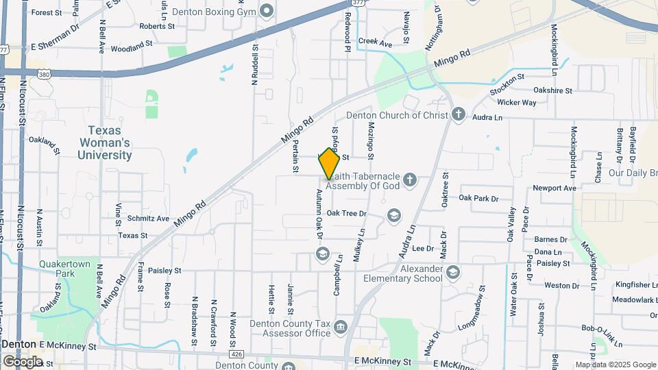 1209 Pin Oak Dr Map and Location Details