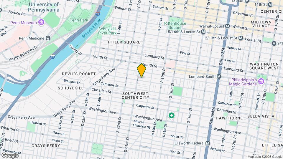 2047 Fitzwater St Mapa y Detalles de la Ubicación