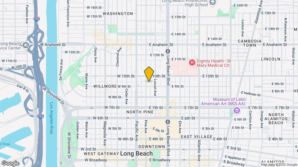 910-924 Pine Ave Mapa y Detalles de la Ubicación