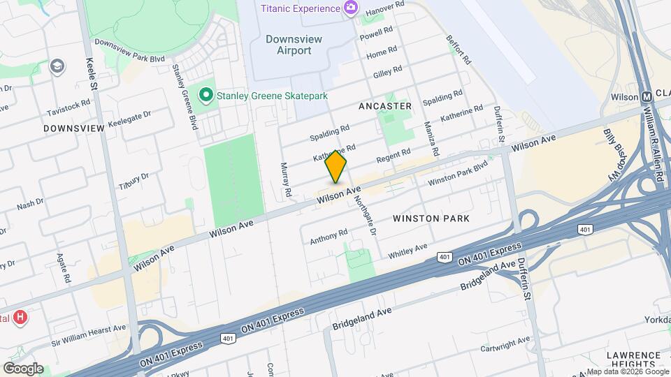 900a Wilson Ave Map and Location Details