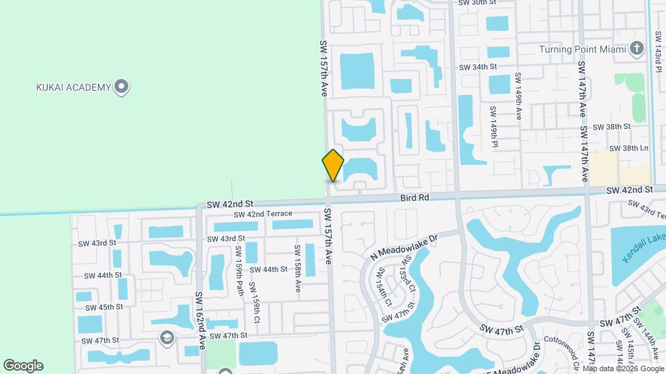 4128 SW 156th Ct Map and Location Details