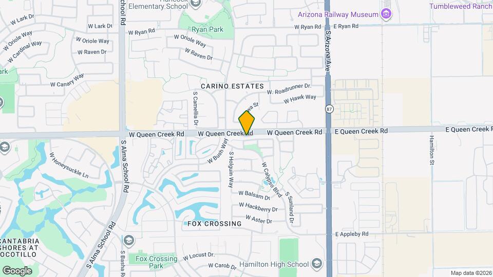 390 W Wisteria Pl Map and Location Details