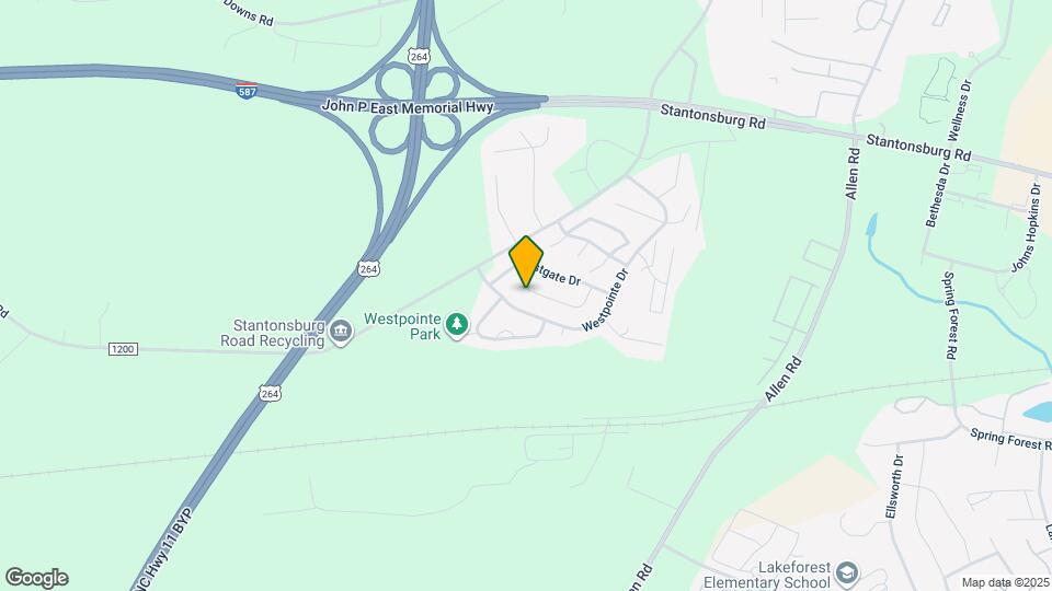 1473 Westpark Dr Map and Location Details