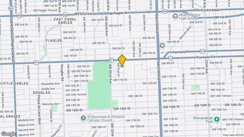 914 SW 31st Ave Map and Location Details