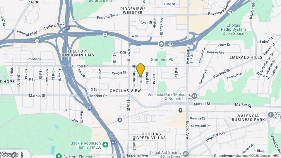 754 48th St Map and Location Details
