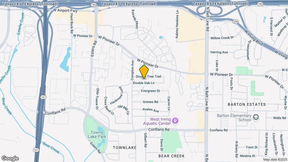 3921 Double Oak Ln Map and Location Details