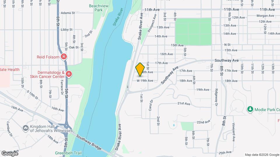 131 W 19th Ave, Unit 2 Map and Location Details