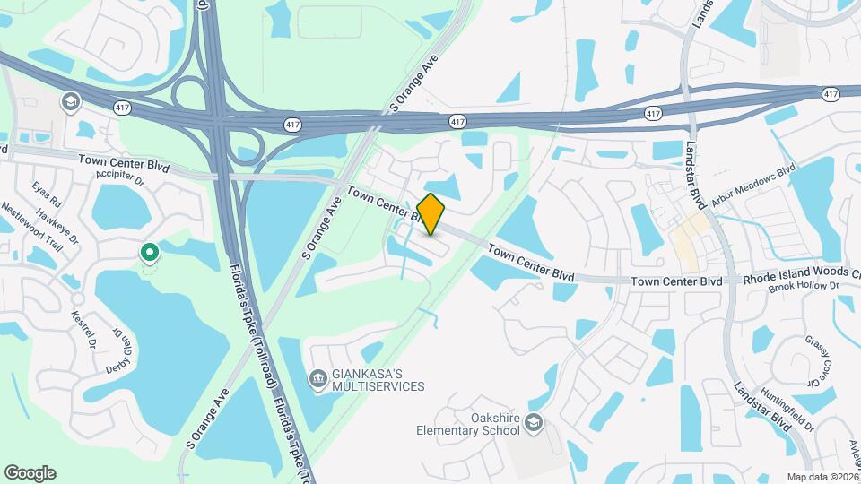 701 Cresting Oak Cir Map and Location Details
