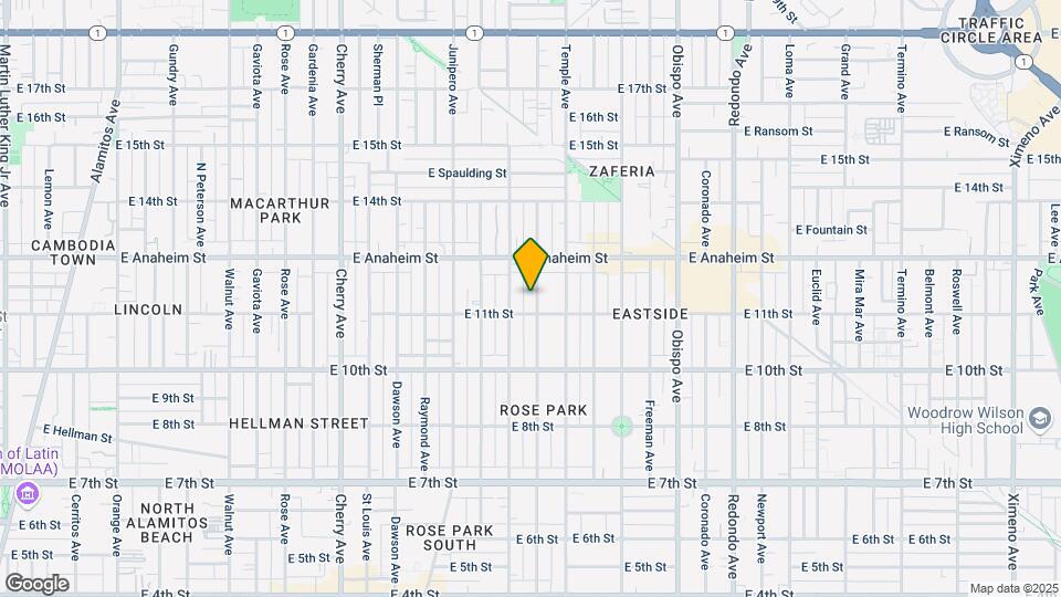 1123 Ohio Ave Map and Location Details