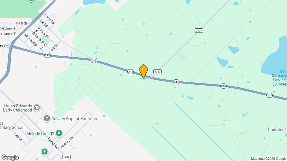 3674 TX-243 Map and Location Details