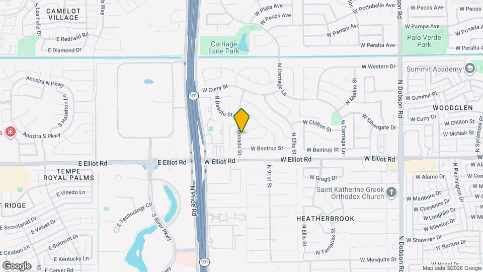 2698 W McNair St Map and Location Details