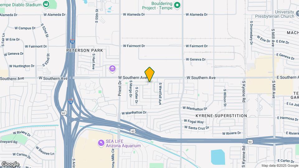 3325 S Shafer Dr Map and Location Details
