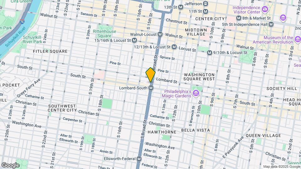 527 S Lecount St Map and Location Details