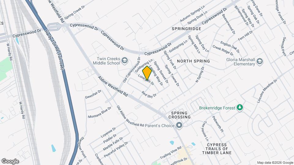 24111 Lone Elm Dr Map and Location Details