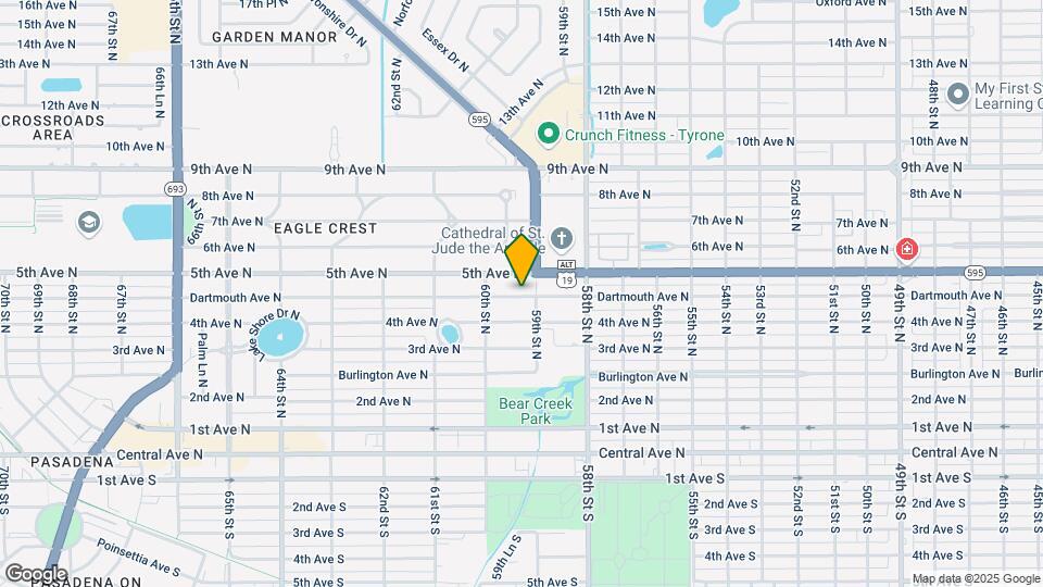 5916 5th Ave N Map and Location Details
