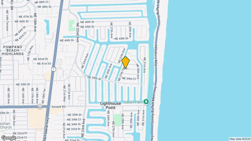 2730 NE 40th Ct Mapa y Detalles de la Ubicación