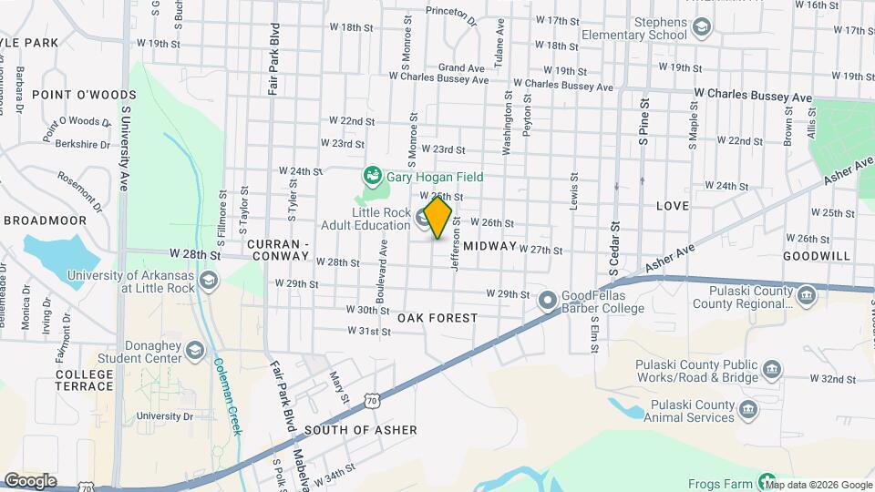 2701 Madison St Map and Location Details