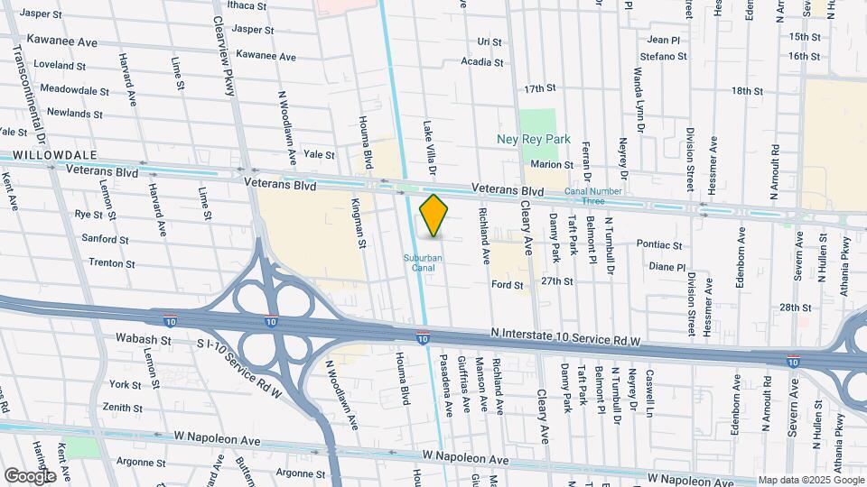 3026 Lake Villa Dr Map and Location Details