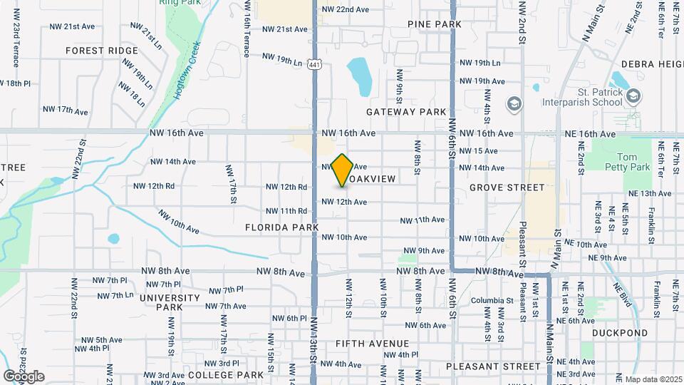 1220 NW 12th St Map and Location Details