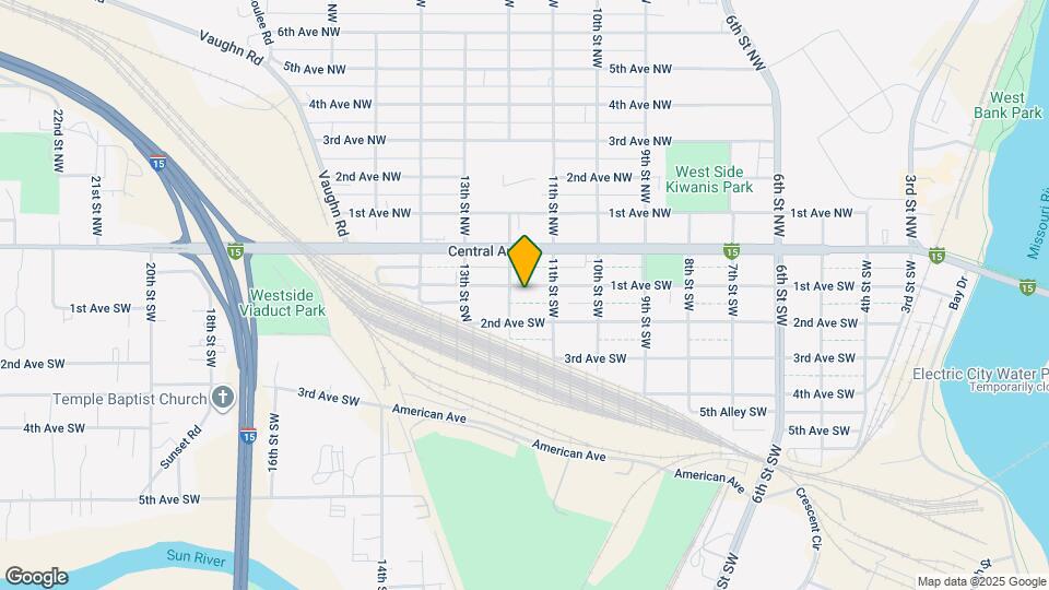 1122 1st Ave SW Map and Location Details