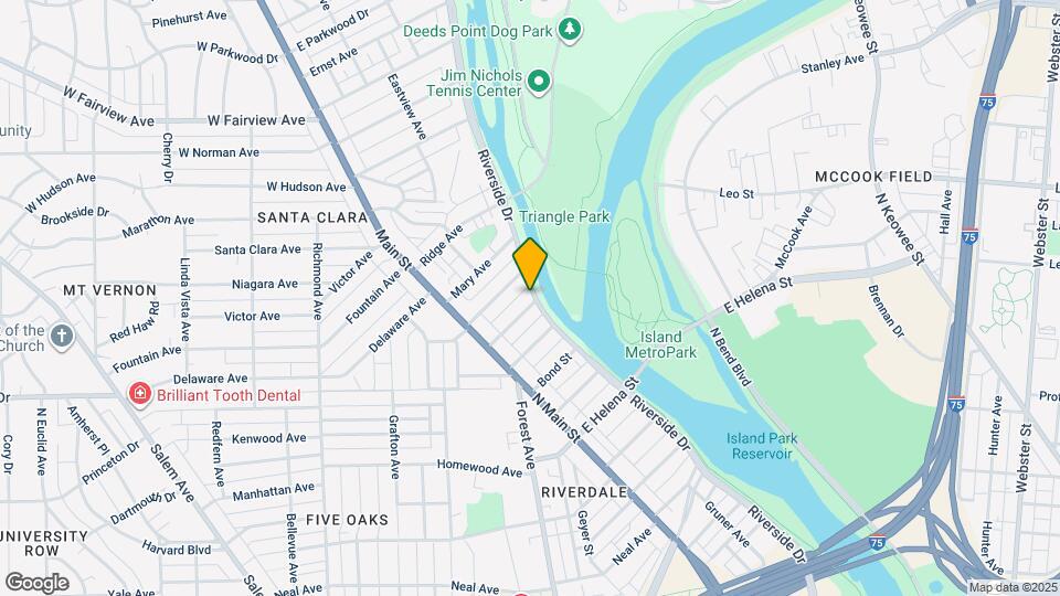 1603 Riverside Dr Map and Location Details