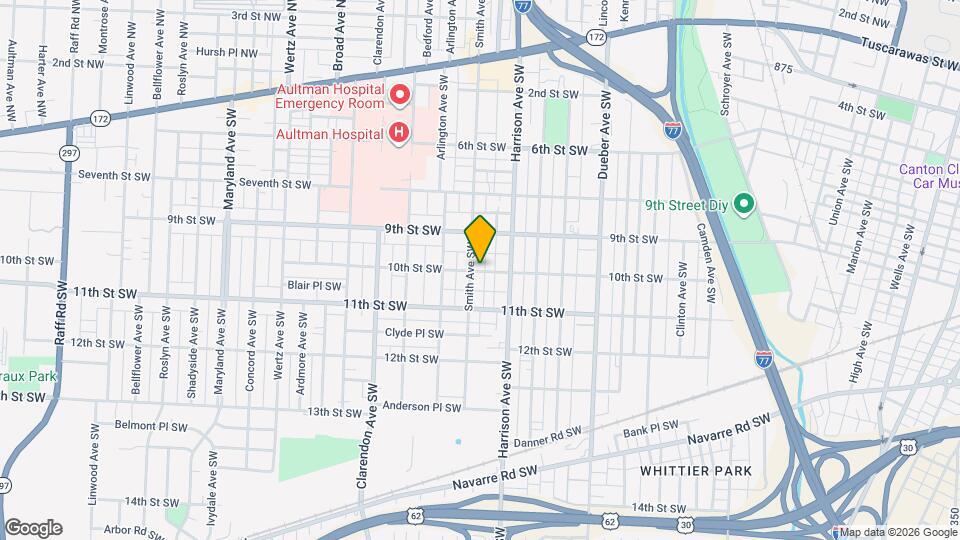 2233 10th St SW Map and Location Details
