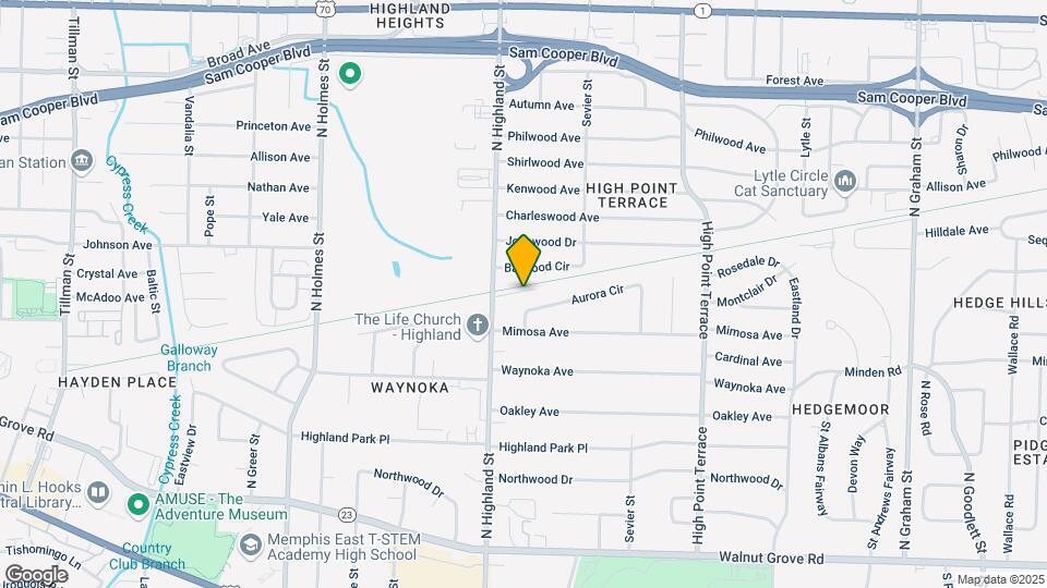 Greenline Apartments Map and Location Details