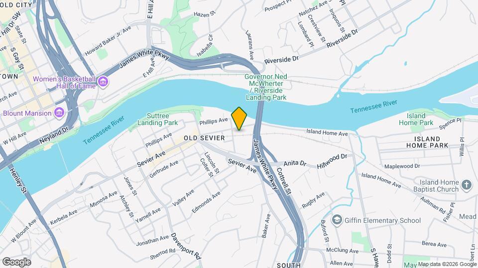 1112 River Frk Wy Mapa y Detalles de la Ubicación