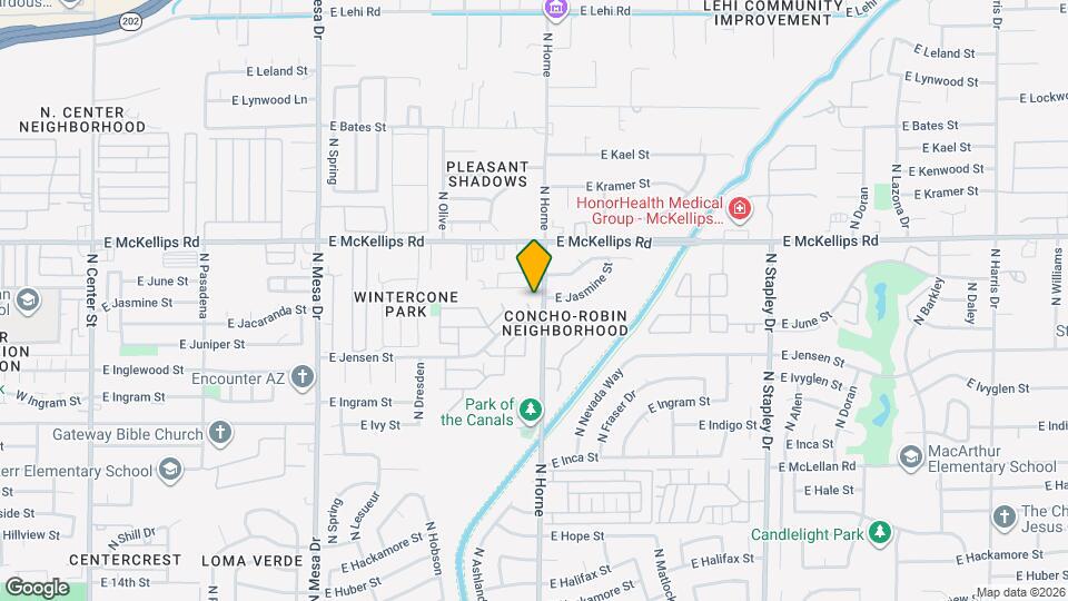 630 E Jensen St Mapa y Detalles de la Ubicación