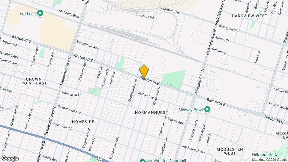 1576 Barton St E Map and Location Details