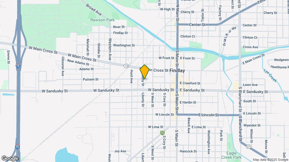 324 W Crawford St, Unit B Map and Location Details