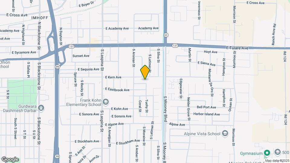 1998 E Toledo Ave Map and Location Details