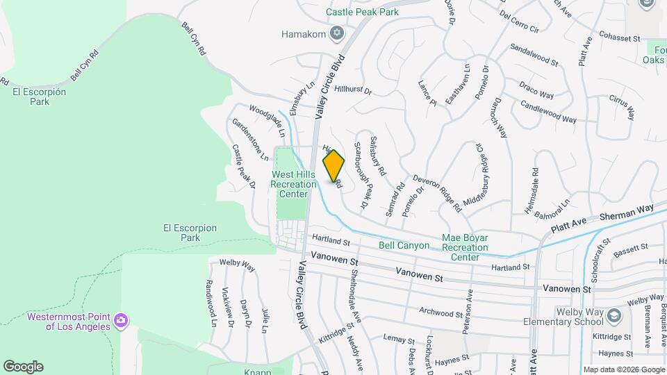 24308 Highlander Rd Map and Location Details