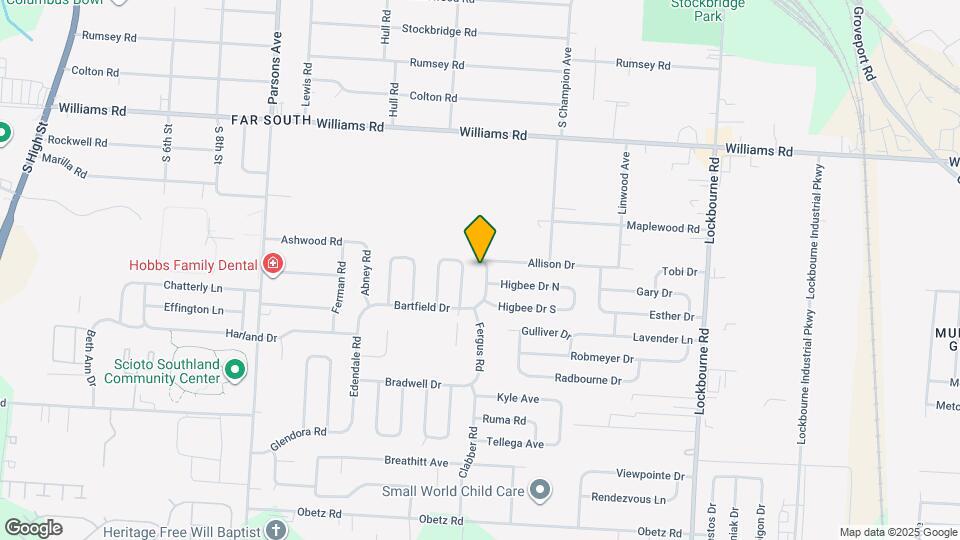 3733 S Ohio Ave Map and Location Details