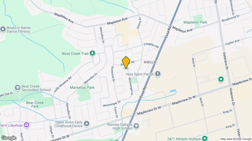 12 Wessenger Dr Map and Location Details