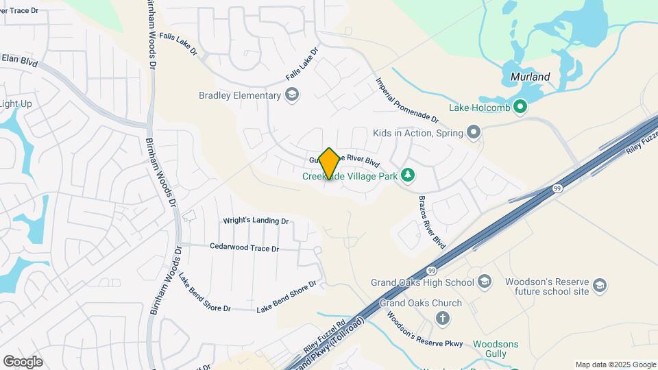 4123 Pedernales River Ln Map and Location Details